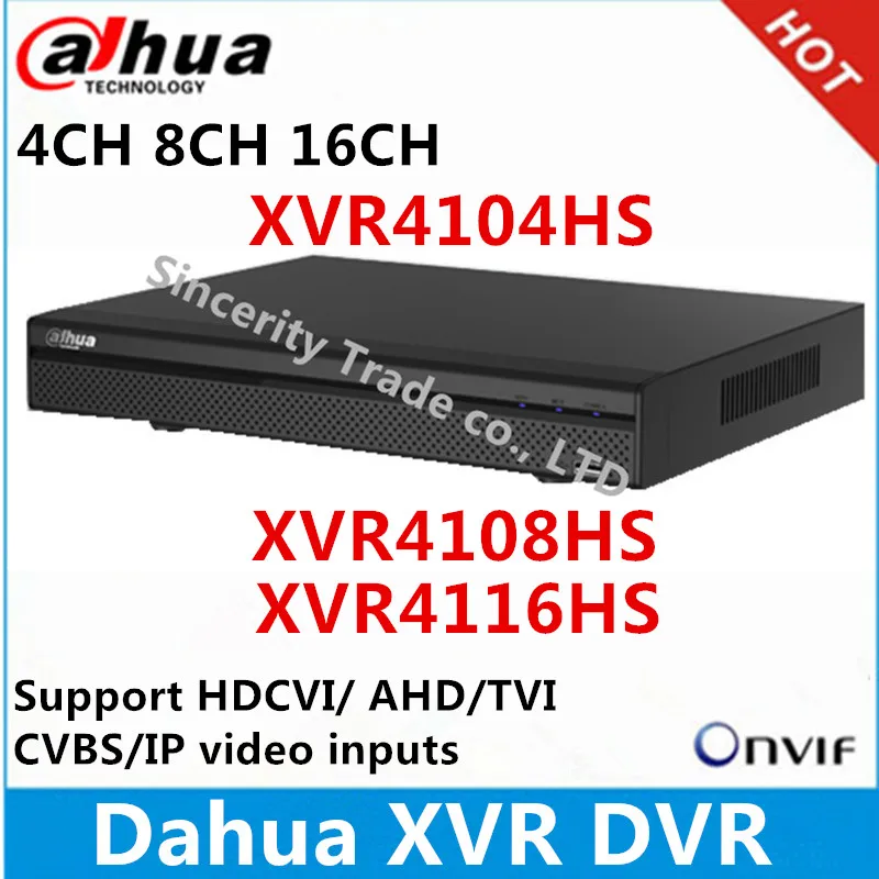 Dahua XVR video recorder XVR4104HS XVR4108HS XVR4116HS 4ch 8ch 16ch