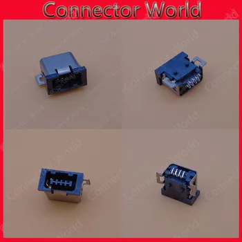 

micro usb jack 4p 4 pins mini usb connector charging port socket power socket for mobile phone tablet pc 100pcs/lot