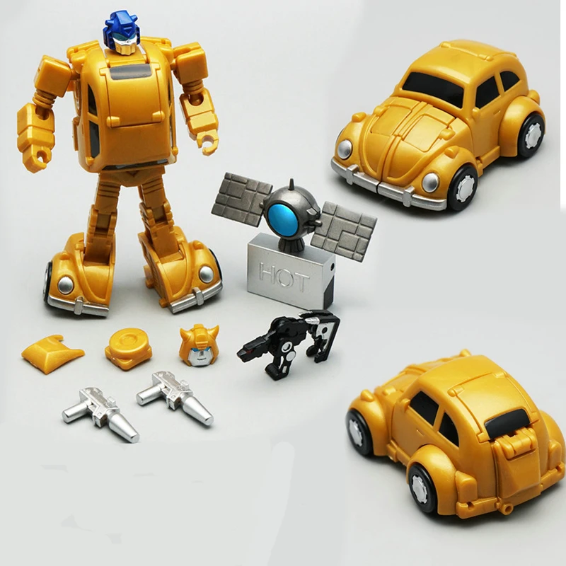Lensple планет трансформер Горячие солдаты HS13 Digibash Goldbug мини mp21 mp 21 роботы экшн