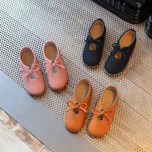 Véritable cuir souple chaussures 2017 printemps 100% en cuir souple en cuir hommes et femmes en cuir surface étanche enfants fille princesse