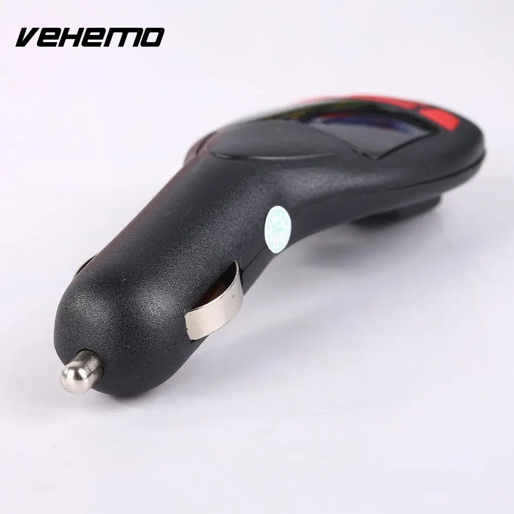 

Vehemo LED USB TF Car Mp3 Music Player Smartphones FM Transmitter Stereo Premium USB Drive
