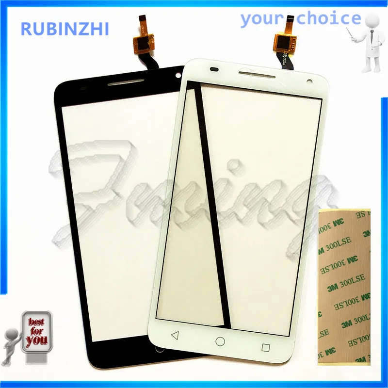 Сенсорный экран RUBINZHI для Alcatel One Touch Pop 3 5 OT5025 5025D 5025 дигитайзер Сменное переднее