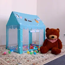 Детская палатка для двора, игрушки, складные, сделай сам, для малышей, детская палатка для игр в помещении, на открытом воздухе, детский Замок принцессы, для дома, рождественский подарок