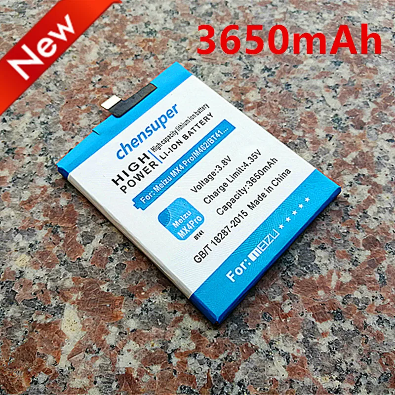 Chensuper 3650mAh BT41 Аккумулятор для Meizu MX4 Pro MX4PRO батареи | Мобильные телефоны и