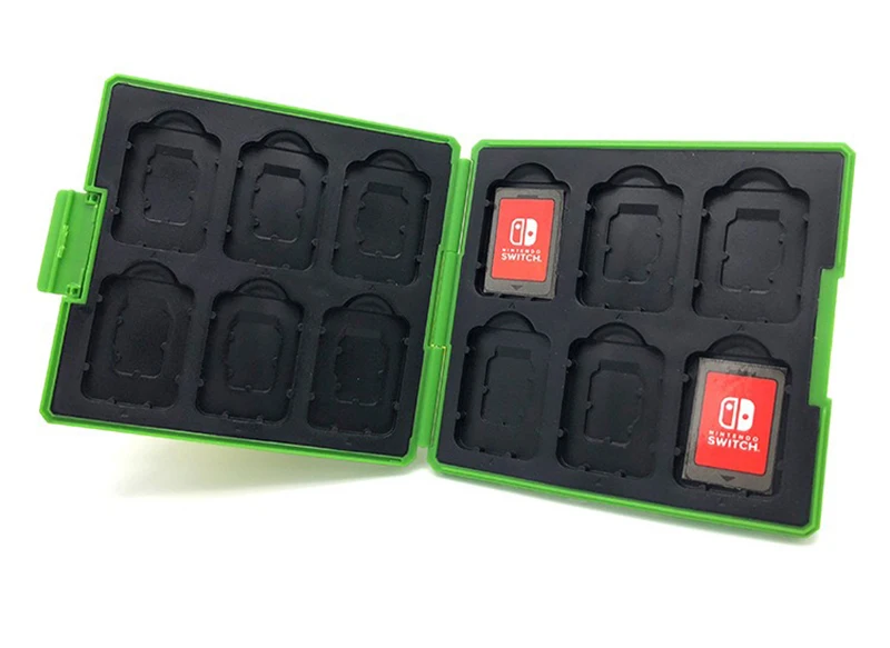 12 в 1 Футляр для игровых карт для Nintendo Switch NS Joy-con Console Store игровой Micro SD Карты Премиум коробка аксессуары для переключателей