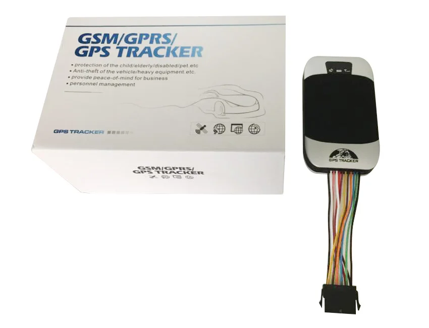 С коробкой мощный реальном времени GSM GPRS GPS трекер ACC работает сигнализация/сигнализация топлива/сигнал тревоги tk303f GPS 303f ручной