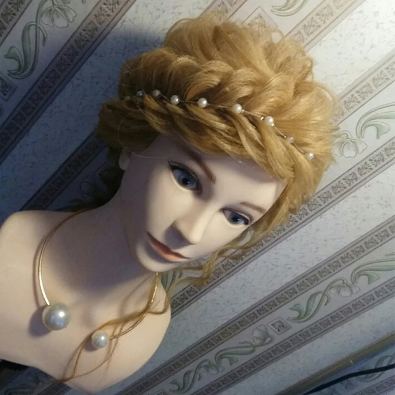 Ženska 20 "100 resničnih praks za človeške lase Manekenska glava z ramenskim mojstrom Frizerski maneken Kozmetika Lutka lutka