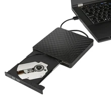Ультра тонкий высокоскоростной внешний DVD RW привод USB 3,0 CD Писатель Привод горелки