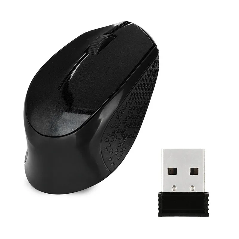 

2.4GHz Silent Design Wireless Optical Mouse/Mice + USB 2.0 Notebook Mute Computer Mouse Receiver Mice for Laptop PC Desktop