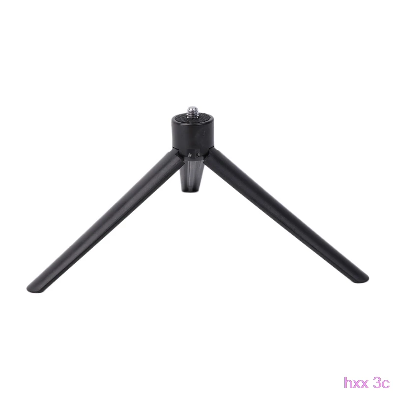 

New Universal Black Plastic Tripod Cell Phone Camera Rotation Desktop Base Support