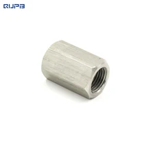 Qupb Пейнтбол Airsoft 1/8 ''NPT Мужской* 1/8'' NPT Мужской ствол гайка Нержавеющая сталь ptc001