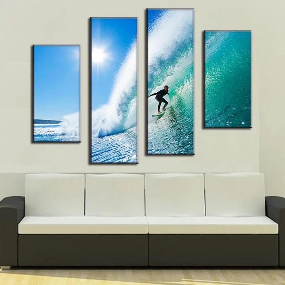 Online kopen wholesale hawaii schilderijen uit china hawaii ...
