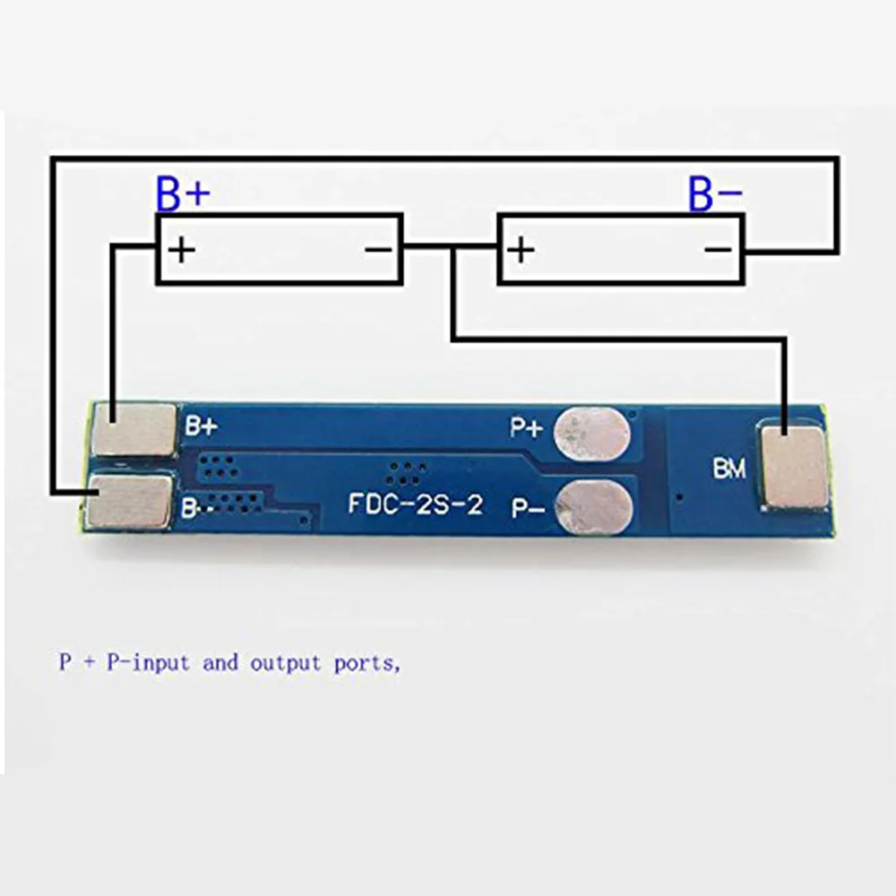 Aokin 2S 3A литий-ионная литиевая батарея 7,4 8,4 в 18650 Защитная плата для зарядного устройства BMS PCM для литий-ионного литий-полимерного аккумулятора, набор для самостоятельной сборки
