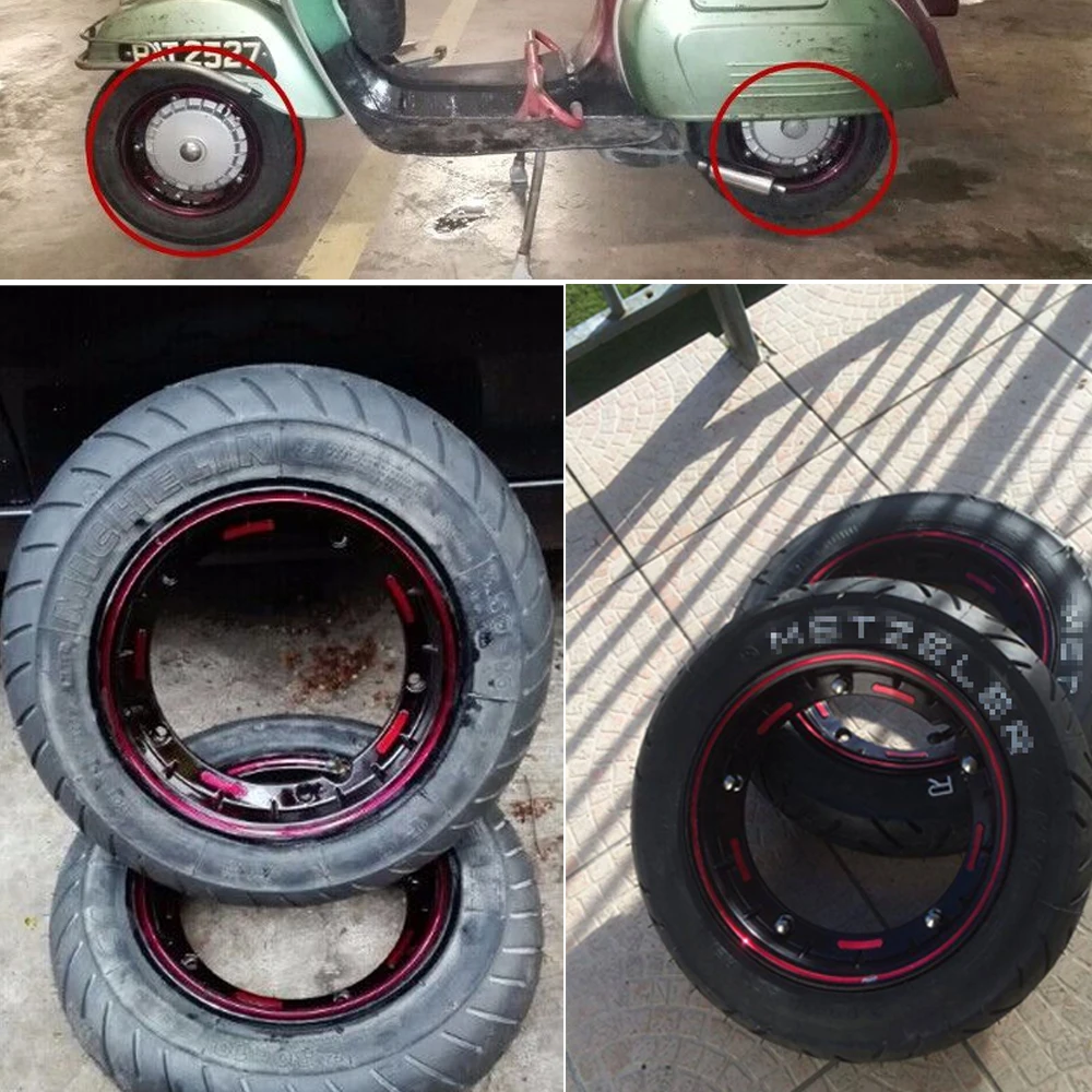 ZS Racing для мотоцикла Piaggio Vespa PX LML T5 PX125 150 200 ET3 10 дюймов алюминиевые обода скутера с