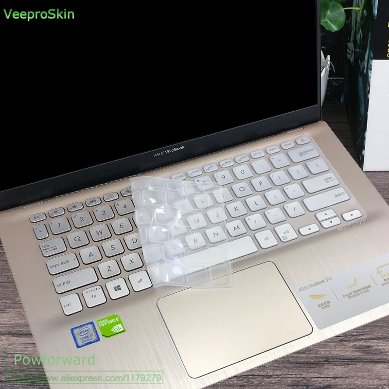 Для ASUS VivoBook 14 X420UA X420 X420CA X420C X412FA x412UA 14 дюймов Силиконовая защита для клавиатуры ноутбука кожного покрова