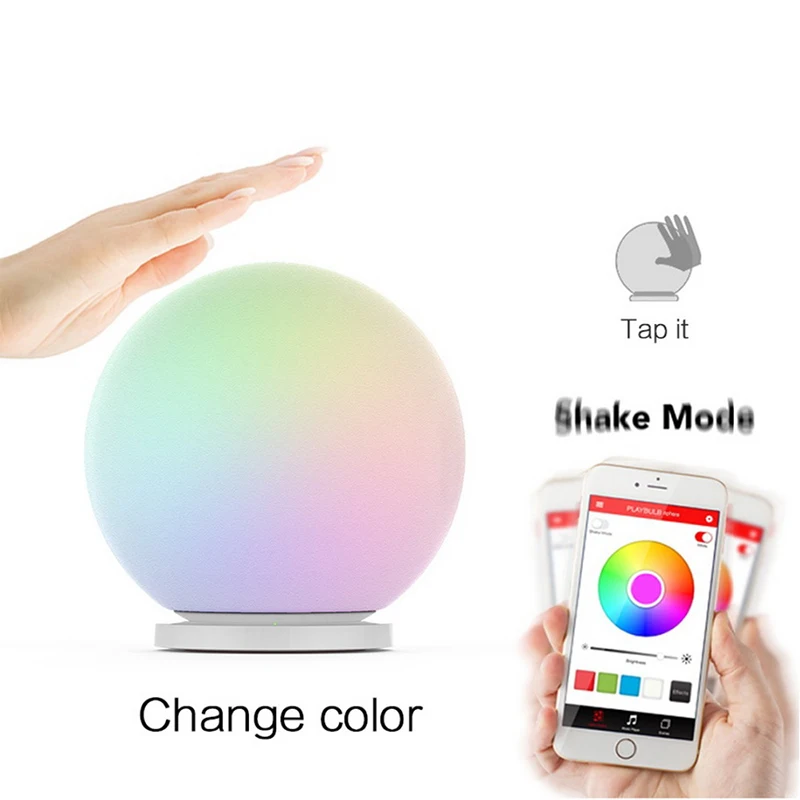 MIPOW PLAYBULB Sphere Smart Color Changing Waterproof Dimmable LED Glass Orb Lig