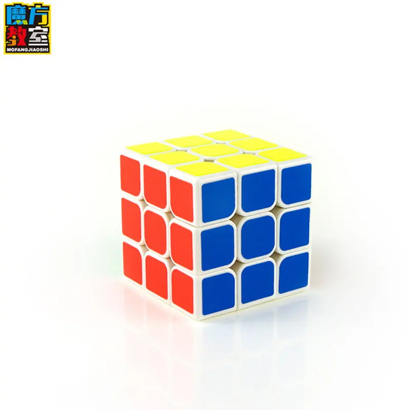 Мою mofangjiaoshi 3x3x3 кубик рубика куб MF3 3x3 cubeSmooth ощупь хорошим выбором для начинающих - Цвет: White