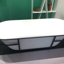 1780x980x510 мм твердый поверхностный камень CUPC одобрение Ванна Овальный отдельно стоящий Corian коврик ванна RS65150