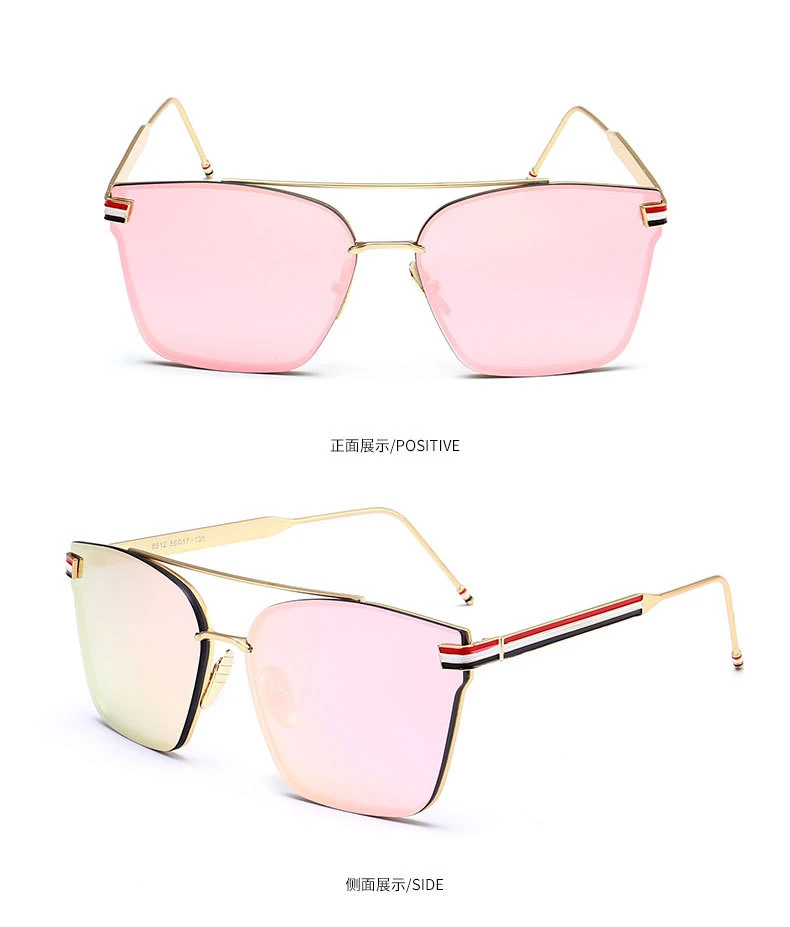 Модные мужские и женские крутые квадратные стильные градиентные солнцезащитные очки для вождения винтажные брендовые дизайнерские солнцезащитные очки Oculos De Sol - Цвет линз: 5