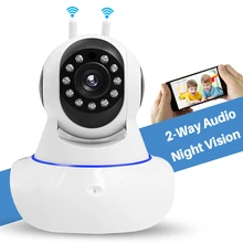 1080P Wireless Security Surveillance Wifi IP Camera for Elder/Pet/Nanny/Baby Monitor with Two Way Audio Pan/Tilt IR Night Vision
