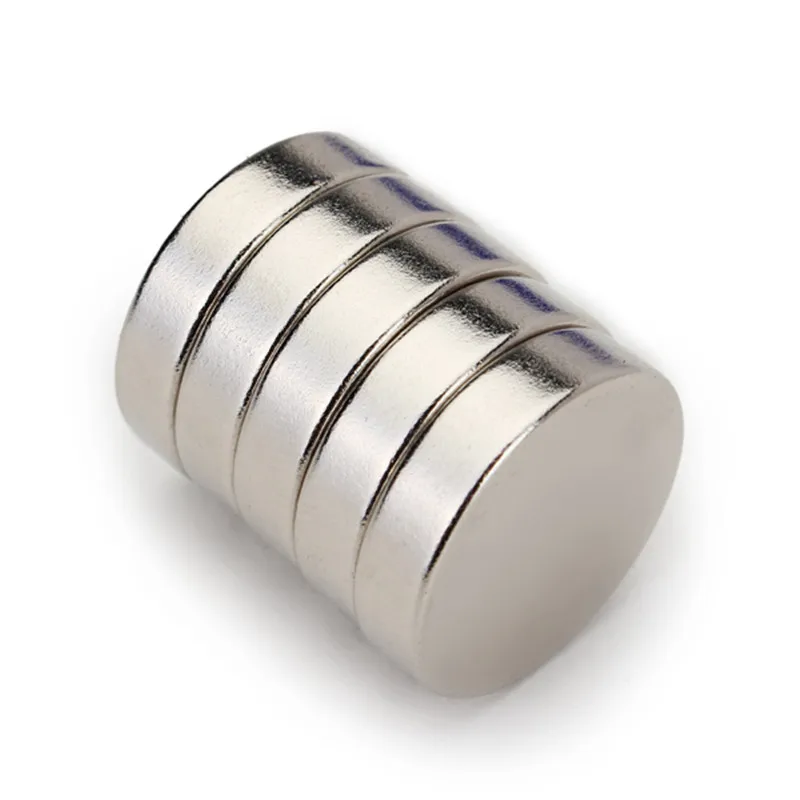 

SULEVE New 5pcs N50 20mm x 5mm Strong Rare Earth NdFeB Neodymium Disc Magnets 20mm*5mm 20x5