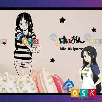 

K-ON mio Vinyl Wall Sticker Decal Decor Home Decoration Anime Car Sticker