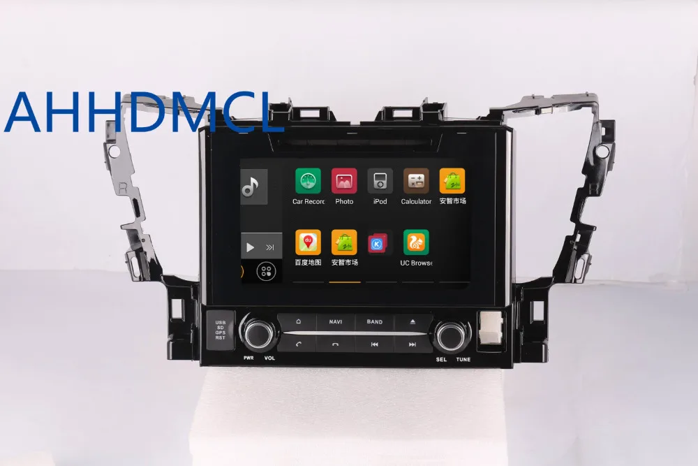 Top Car Multimedia Player Stereo Radio Audio DVD Android 9.0 OS GPS Navigation For Toyota Alphard 2015 2016 2017 5