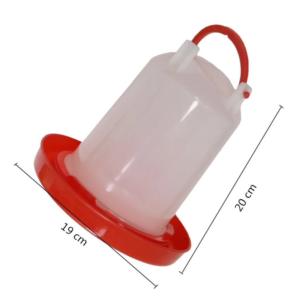 1.5 kg Chicken drinking kettle Quail Poultry Feeding Devices Bird Automatic Drinking Fountains Chicken coop Waterer 1 Pc