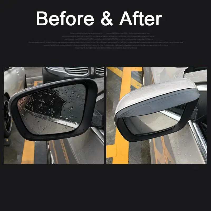 Car Rearview Mirror Anti Rain Shield Car Accessories for V-W CC TT Bora Polo Golf 5/6/7 Gran Santana Lavida PHIDEON Sagitar