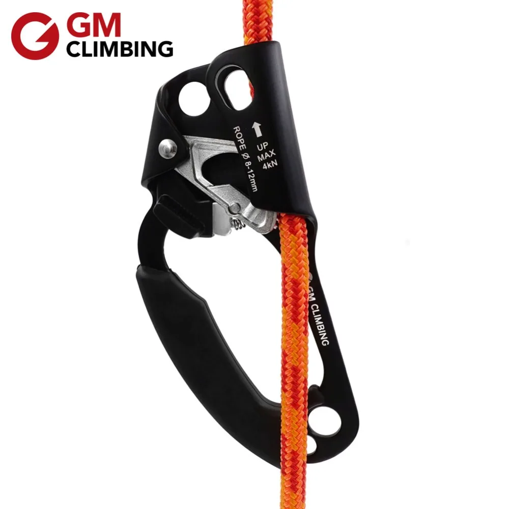 GM Жумар CE/UIAA левосторонняя арбористская веревка для скалолазания устройство подвода альпинистское оборудование для захвата альпинизма