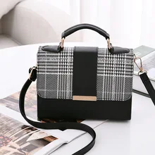 2019 Summer Fashion Women Bag Leather Handbags Luxury Brand Shoulder Bag Casual Ladies High Quality Small Flap Crossbody Bags wulekue casual small leather flap handbags high quality ladies party purse clutches women crossbody shoulder evening bags