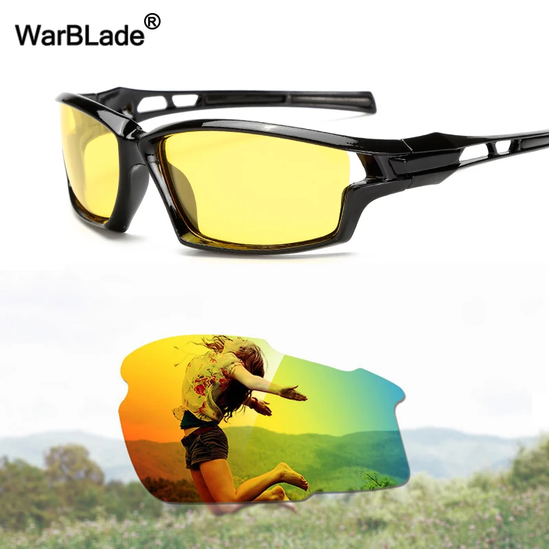 

17 Styles Night Vision Sunglasses Yellow Lens Glasses Men's Anti-Glare Driving Polarized Sun glasses UV400 For Driver Eyewear