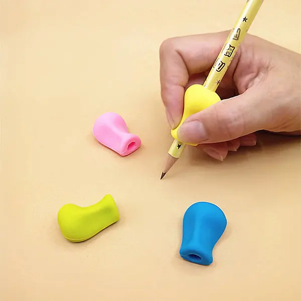 4pc Pencil Grips Occupational Therapy Handwriting Aid Kids Children