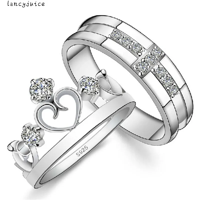 Buy Couples wedding Ring for Men and Women 925 Silver