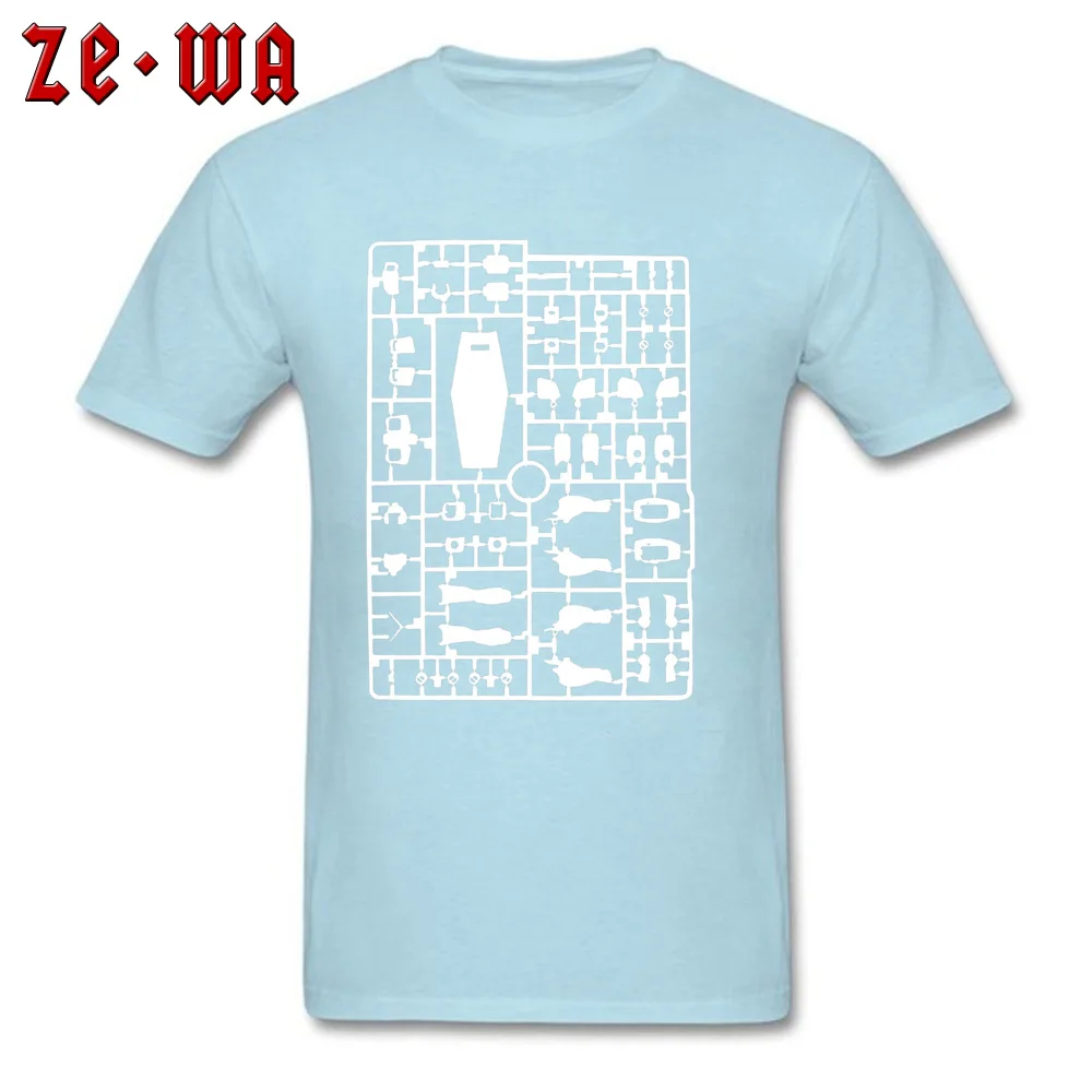 Casual T Shirts Prevalent Round Collar Gundam Runner Transparent 833 100% Cotton Man Tops & Tees Casual Short Sleeve Tee Shirts Gundam Runner Transparent 833 light
