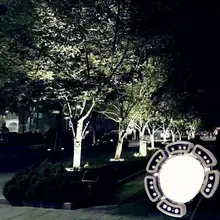 Светодиодный уличный водонепроницаемый супер яркий дерево лампа сад парк пейзаж двора лампа