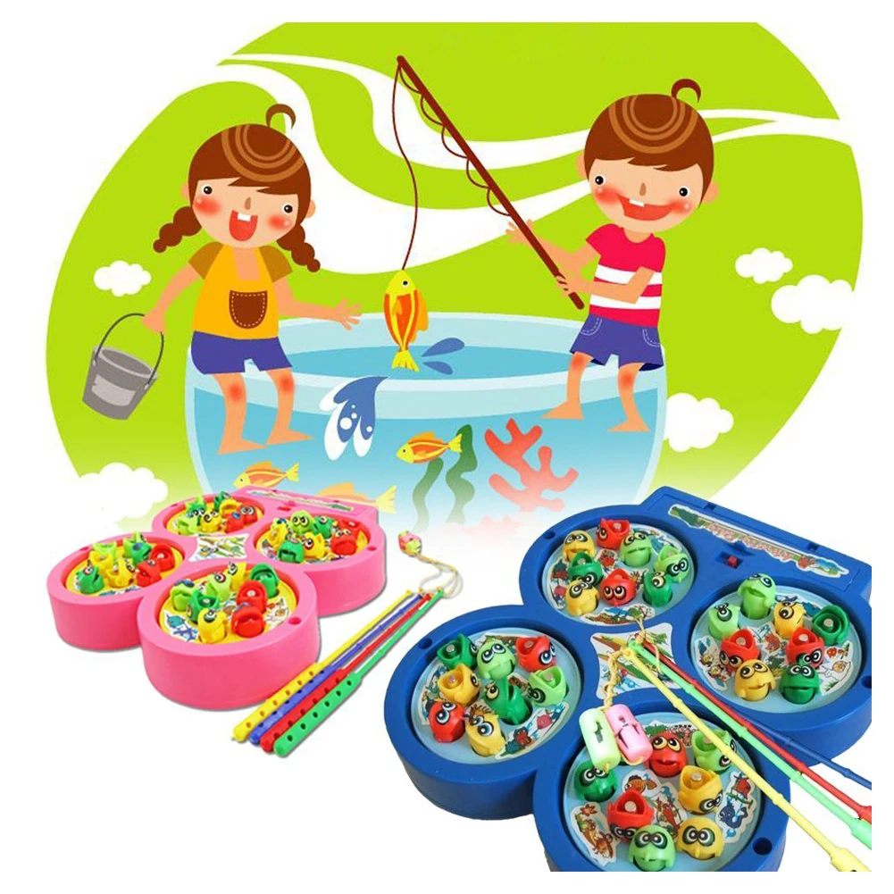 Детский набор рыболовных игрушек для мальчиков и девочек, костюм, магнитные игрушки для малышей, игрушки для детей, квадратный подарок для детей, Magneet VissenJuguetes Para