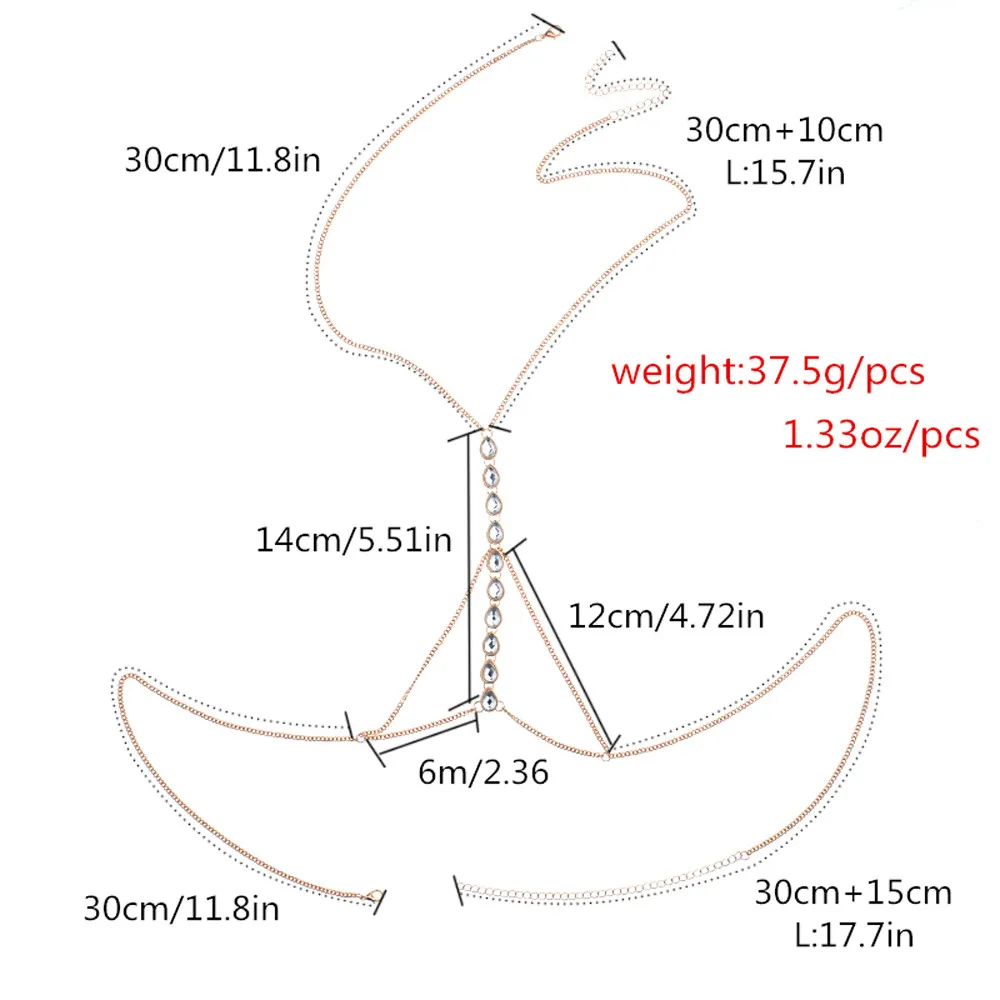 Женский бюстгальтер с кристаллами, стразы для тела, модная цепочка, ожерелье, ювелирные изделия, сияющие хрустальные стразы, бюстгальтер для тела, очаровательные Клубные ювелирные изделия