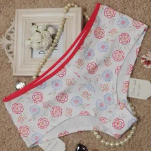 Модные женские трусы из чистого хлопка с высокой эластичностью, с рисунком живота, удобные дышащие, средней талией, большие размеры