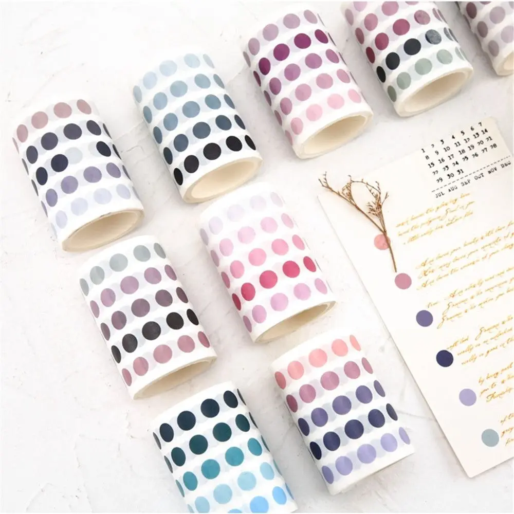 

Limit shows Salt Base Element Decorative Adhesive Tape Dot Masking Washi Tape DIY Scrapbooking Sticker Label Japanese Stationery