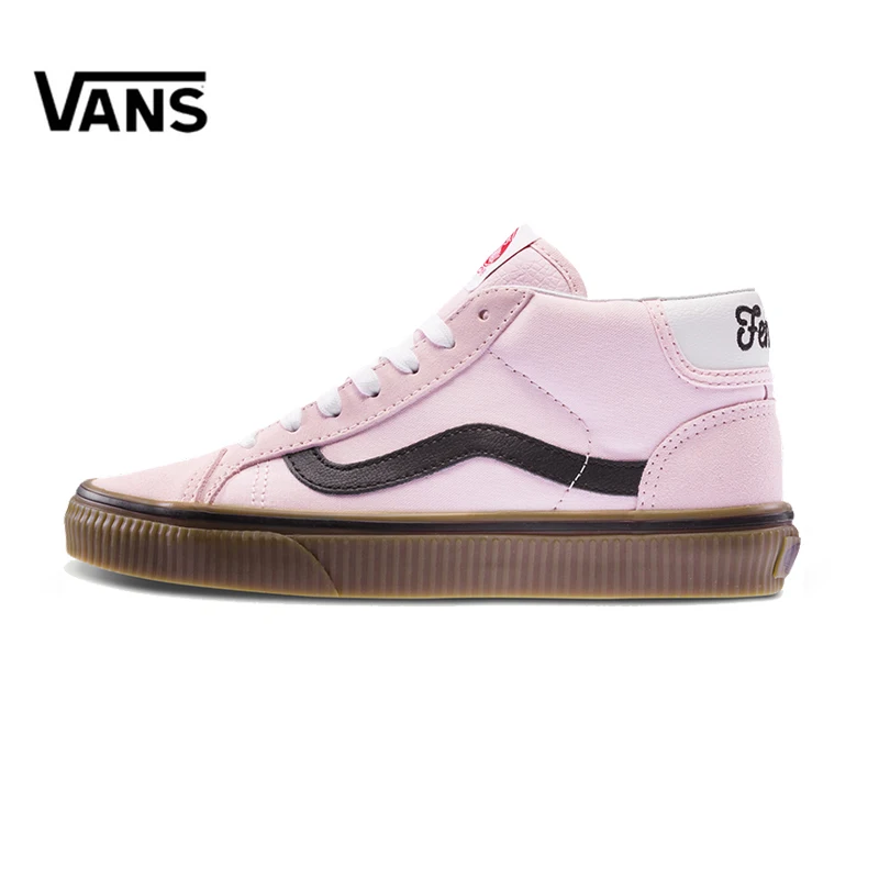 Original New Arrival Vans Women's Classic SK8-HI Skateboarding Shoes Outdoor Sneakers Canvas Good Quality VN0A3TKFU9F