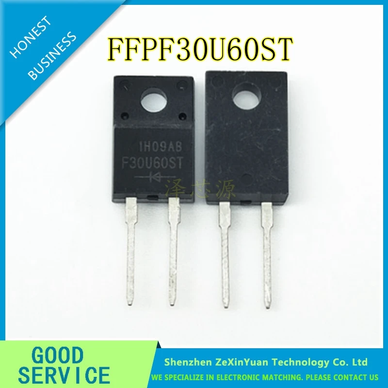 20 шт./лот FFPF30U60ST F30U60ST 600V 30A TO-220F лучшее качество | Электроника
