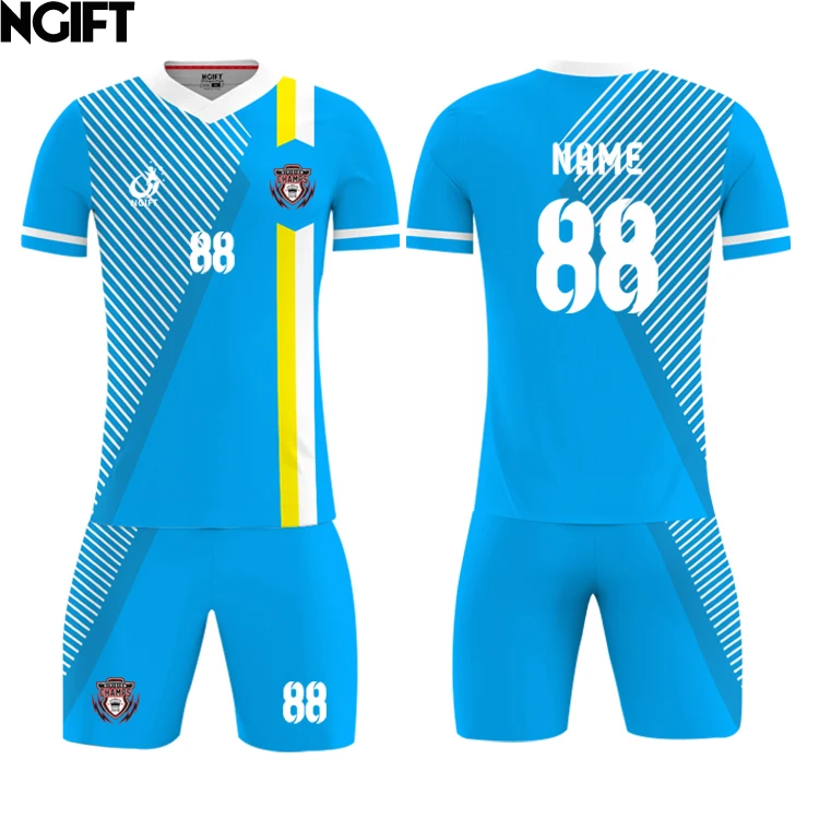 Ngift футбольная Джерси Футбольная форма спортивная одежда футбольное Джерси на заказ могут быть настроены футбольная команда униформа