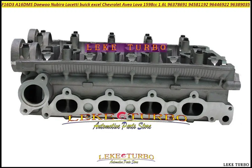F16D3 A16DMS Cylinder Head For buick excel For Chevrolet Aveo Lova 1598cc 1.6L DOHC 16v 96378691 94581192 96446922 96389035  (6)