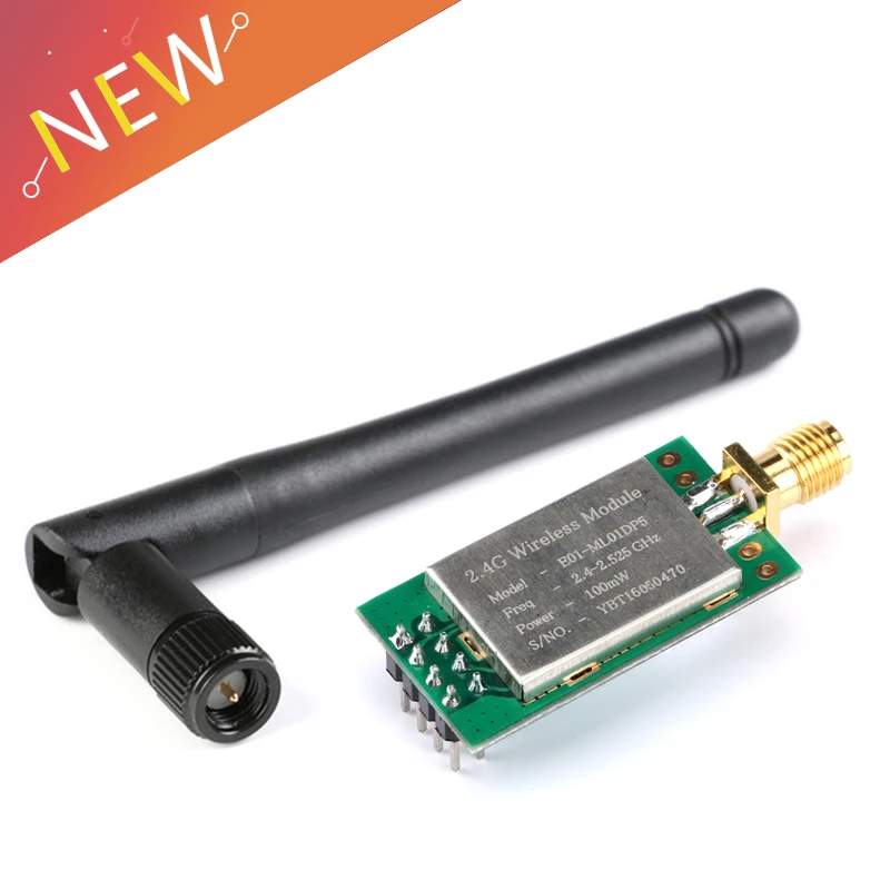NRF24L01+PA+LNA SMA Antenna Wireless Transceiver communication module 2.4G CN
