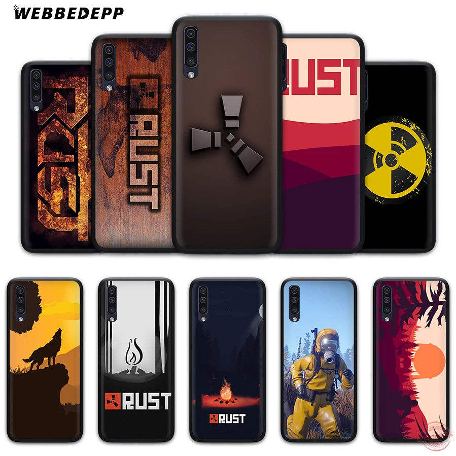 WEBBEDEPP ржавчины игры мягкий чехол для телефона с изображением цветов Samsung A50s A40s A30s