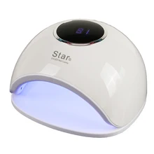 Start5 Смарт Сушилка для ногтей УФ светодиодный светильник для геля/лака Лак быстрая сушка Профессиональный Маникюр для ногтей лампа двойной мощности ЖК-дисплей