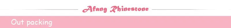 rhinestone out packing