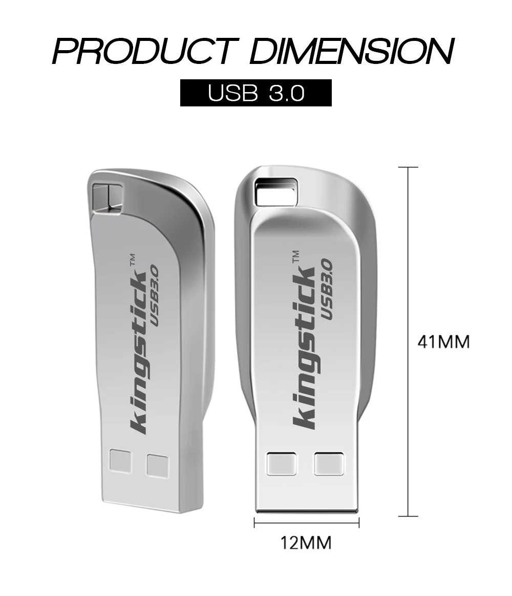 Kingstick, супер мини usb 3,0, флешка, 16 ГБ, 32 ГБ, 64 ГБ, 128 ГБ, металлический usb флеш-накопитель, флеш-карта памяти, usb флешка, флешка, u-диск