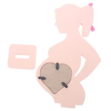 Топ деревянные фоторамки для беременных женщин Свадебные украшения подарки для мам